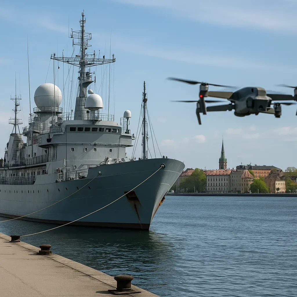 Rusia emplea buques secretos para drones en Europa