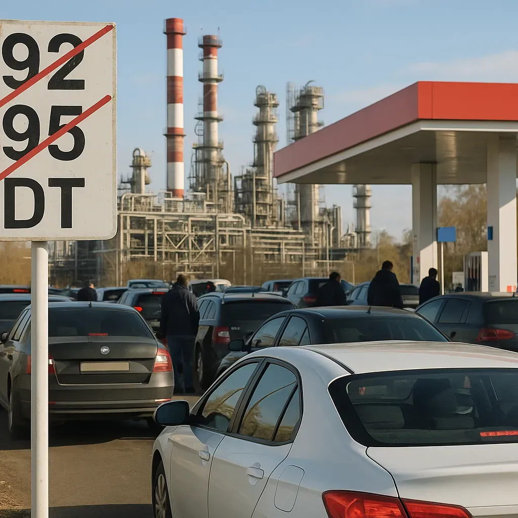 Rusia enfrenta escasez de combustible y crisis