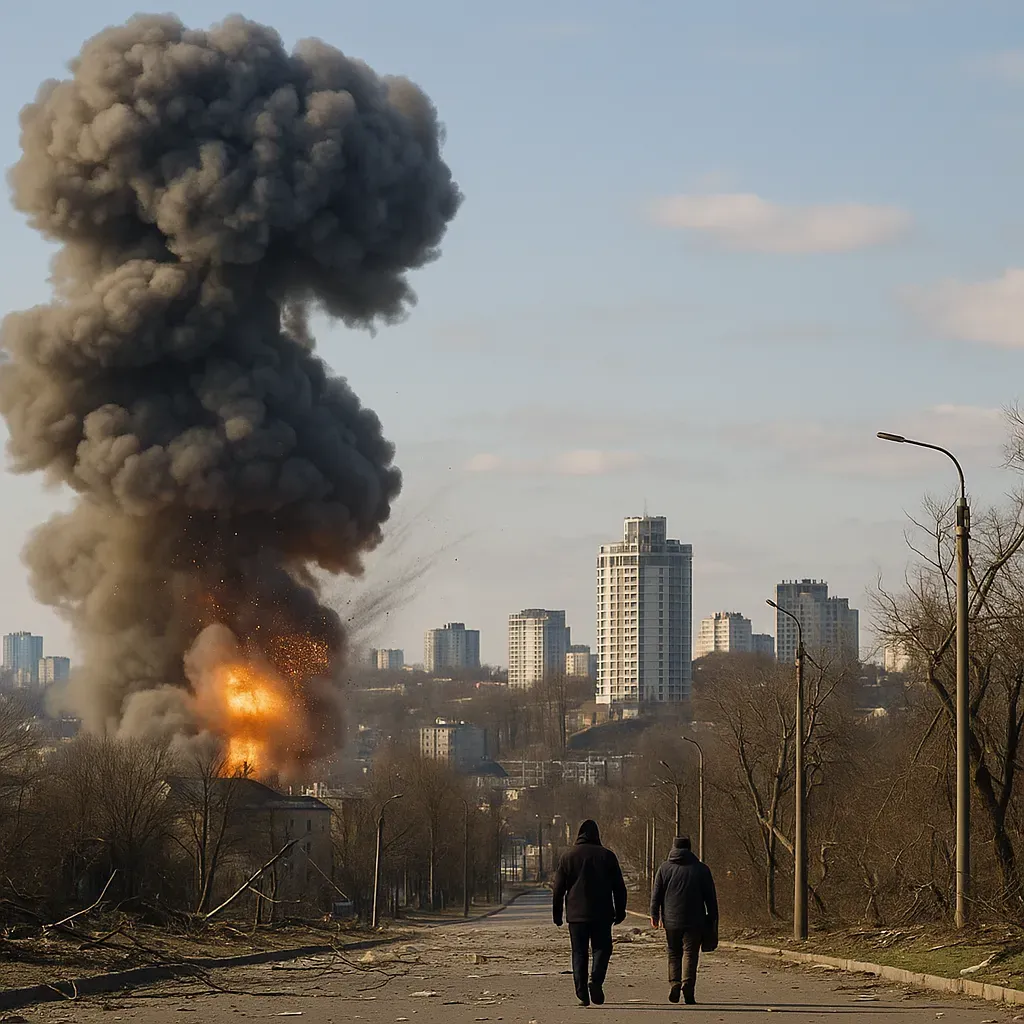 Rusia lanza potente ofensiva sobre Kiev