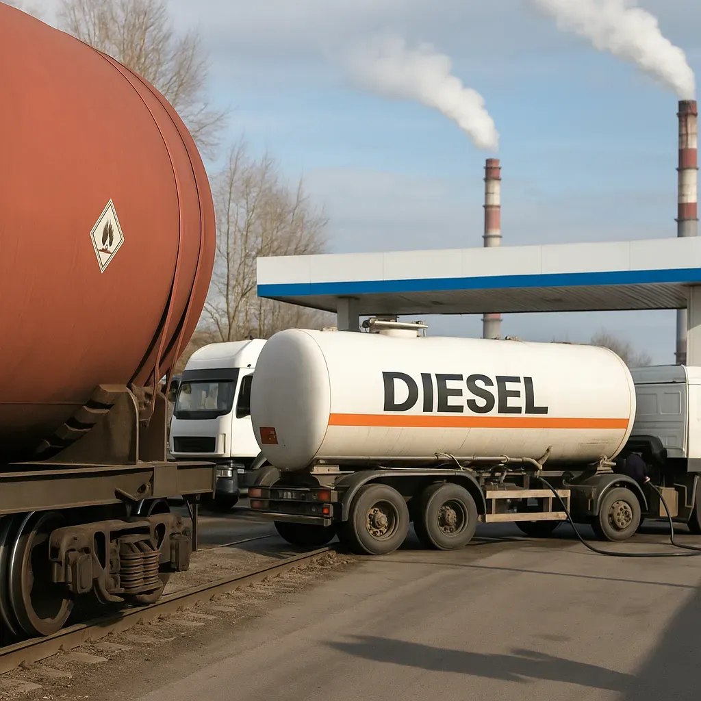 Rusia limita exportación de diésel por escasez