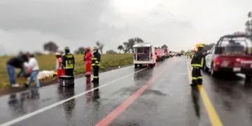 Saldo de cinco muertos y seis heridos en accidente automovilístico en carretera Amozoc-Perote