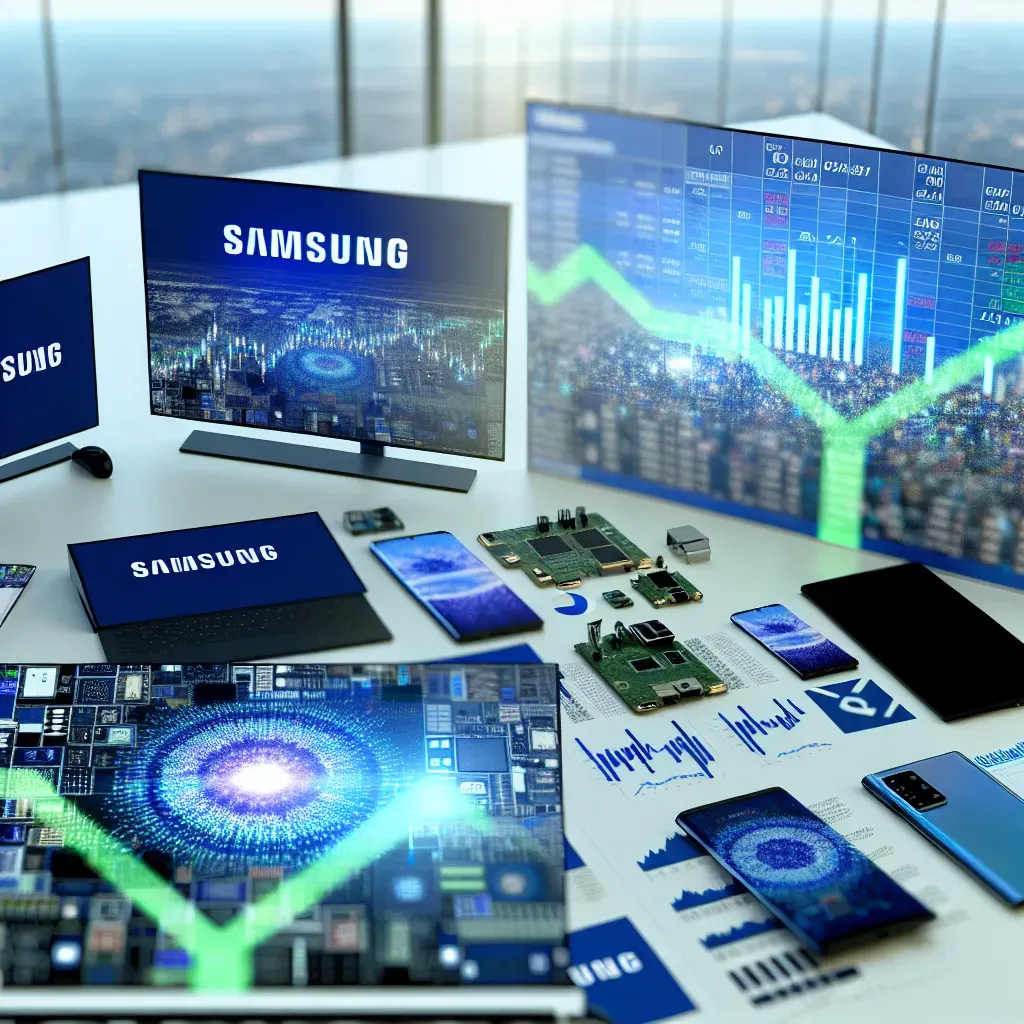 Samsung Electronics duplica ganancias en 2024.