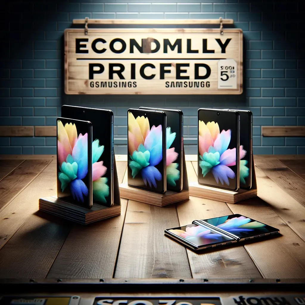 Samsung lanza tres móviles plegables más económicos.