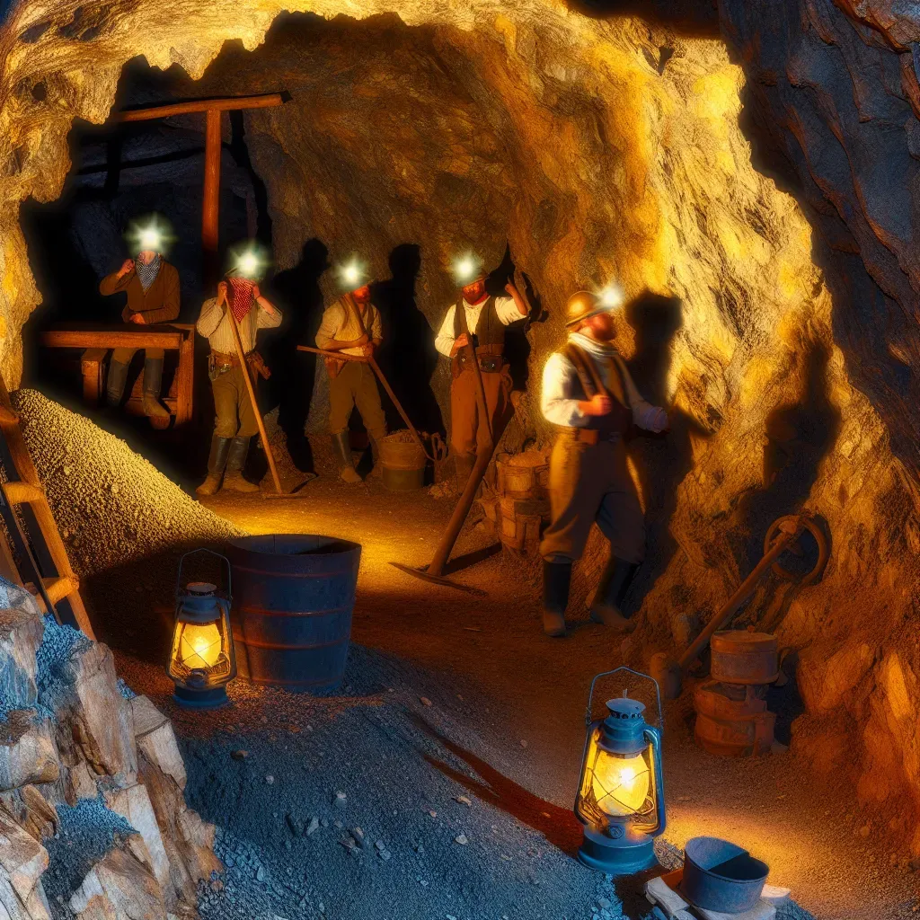 Santa Bárbara de Hunosa: Minería en pleno auge.