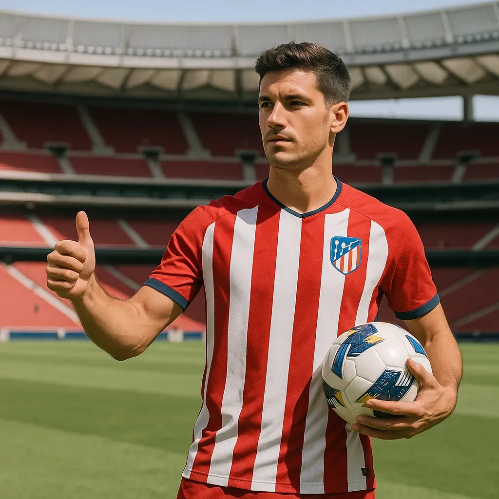 Sergio Esteban, el nuevo delantero del Atlético