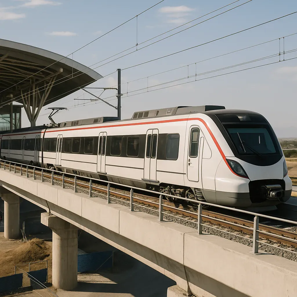 Sheinbaum informa 36% de progreso en Tren AIFA-Pachuca