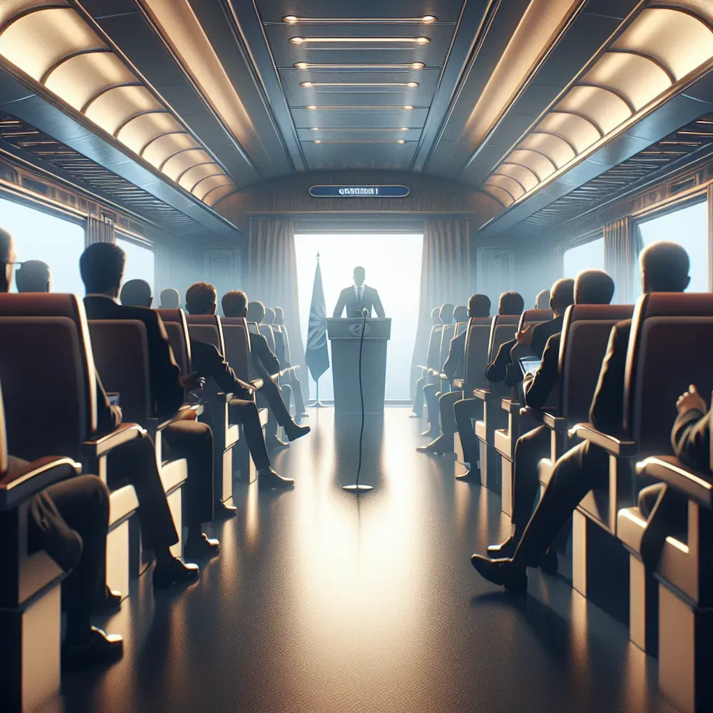 Sheinbaum inicia conferencia desde el tren y confirma viaje a Querétaro
