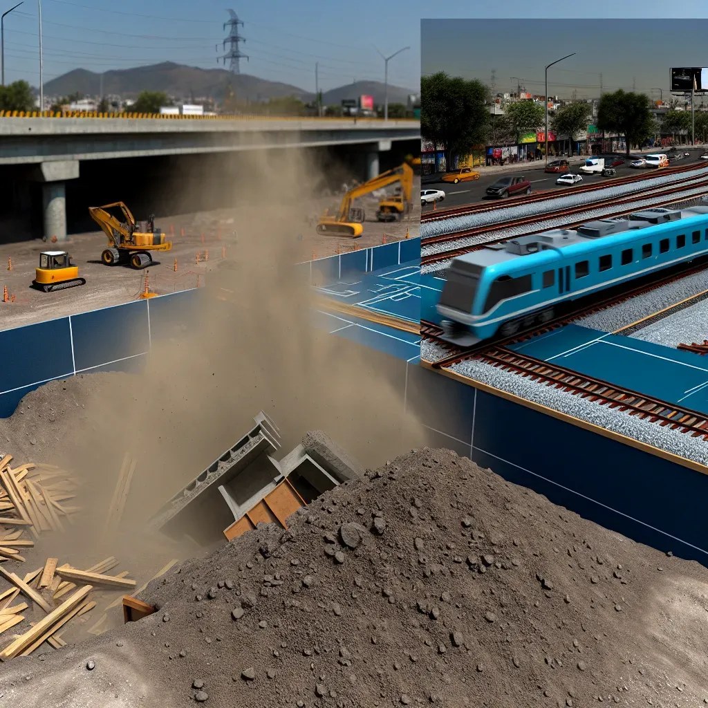 Sheinbaum inicia obras del tren México-Pachuca.