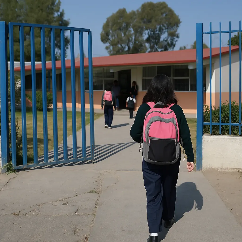 Sin descanso escolar en Puebla.