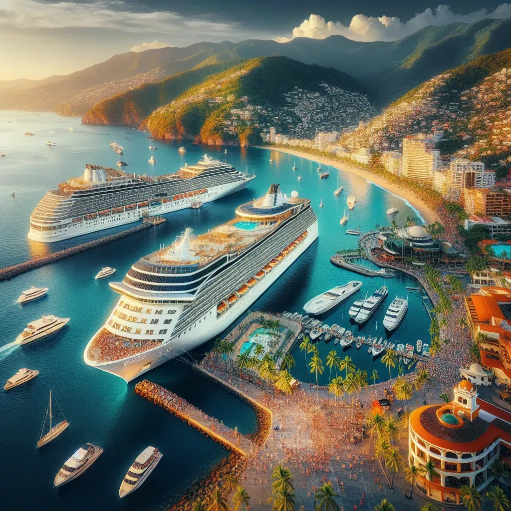 Solo 3 cruceros arribarán en Vallarta en agosto