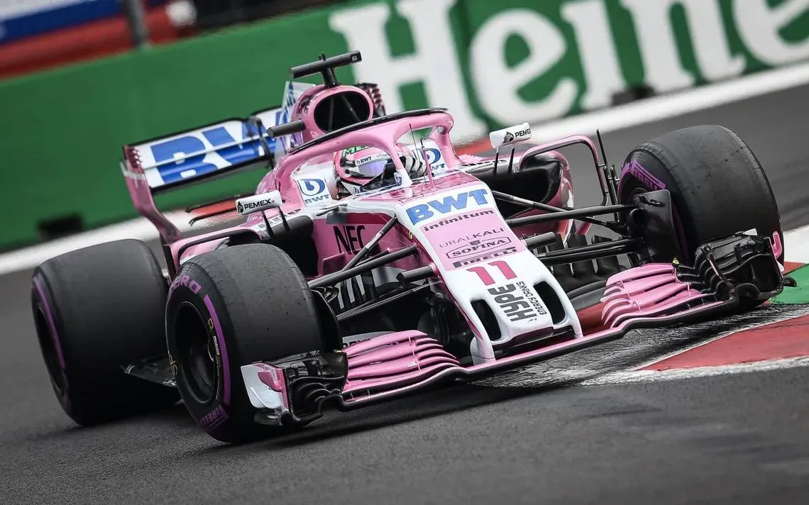 Subastarán réplica del monoplaza con el que "El Checo" Pérez ganó su primera carrera