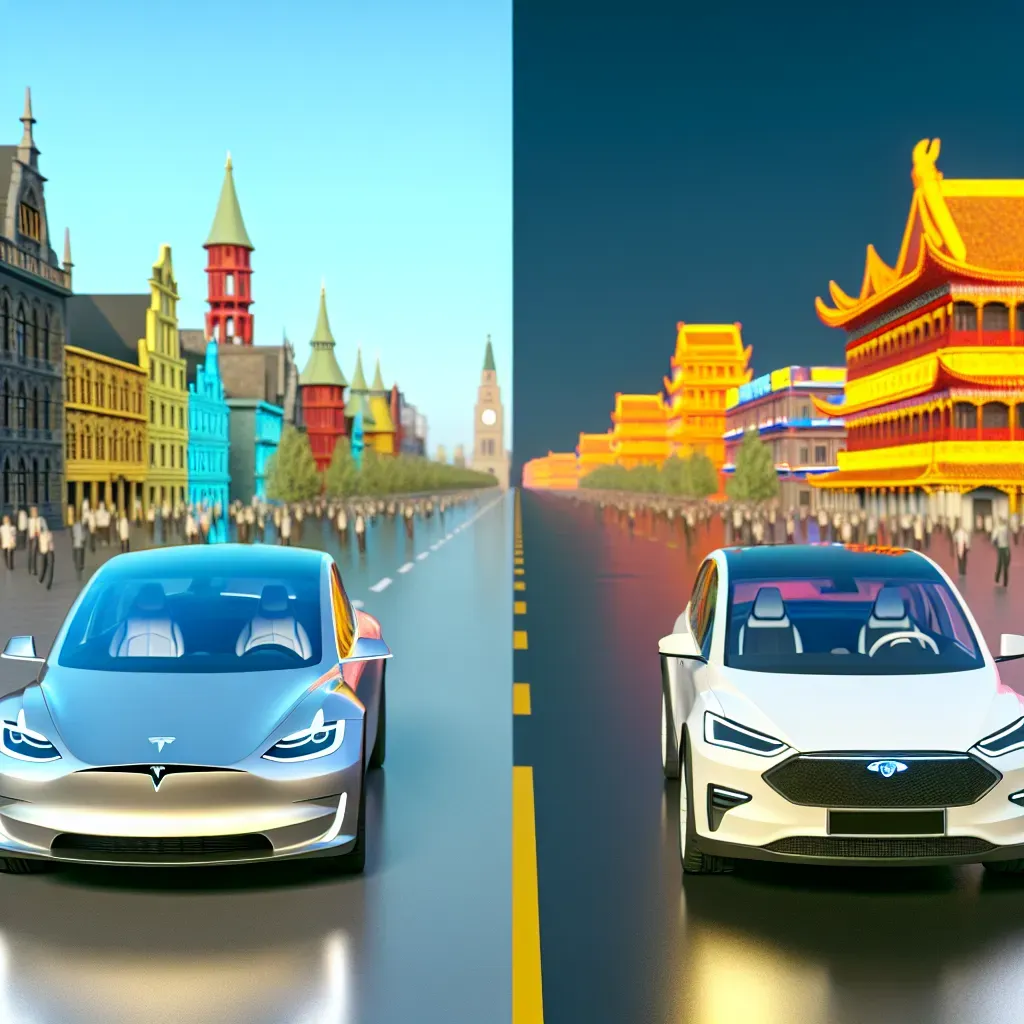 Tesla y BYD: Rivales en Europa y China