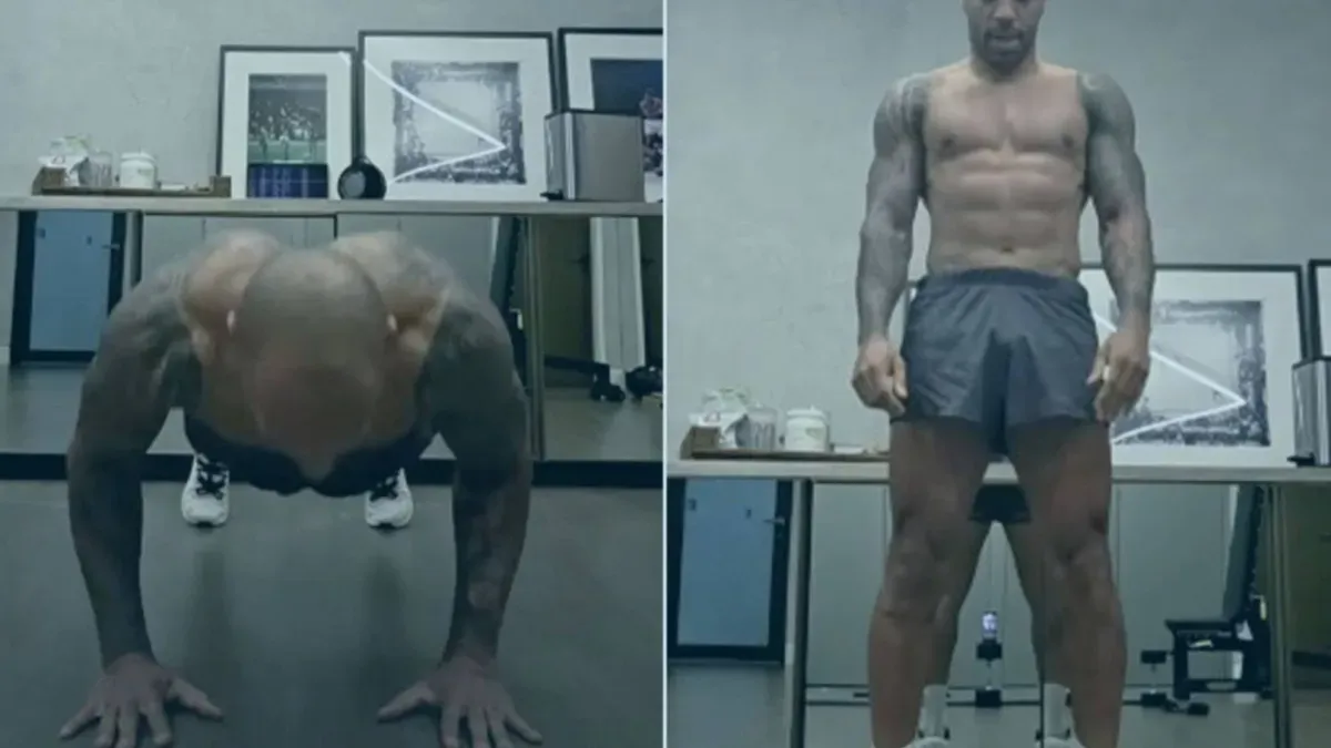 Thierry Henry esculpe su cuerpo a los 48