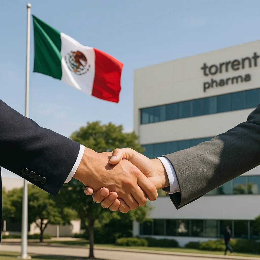 Torrent Pharma busca comprar firma mexicana para crecer en Latinoamérica.