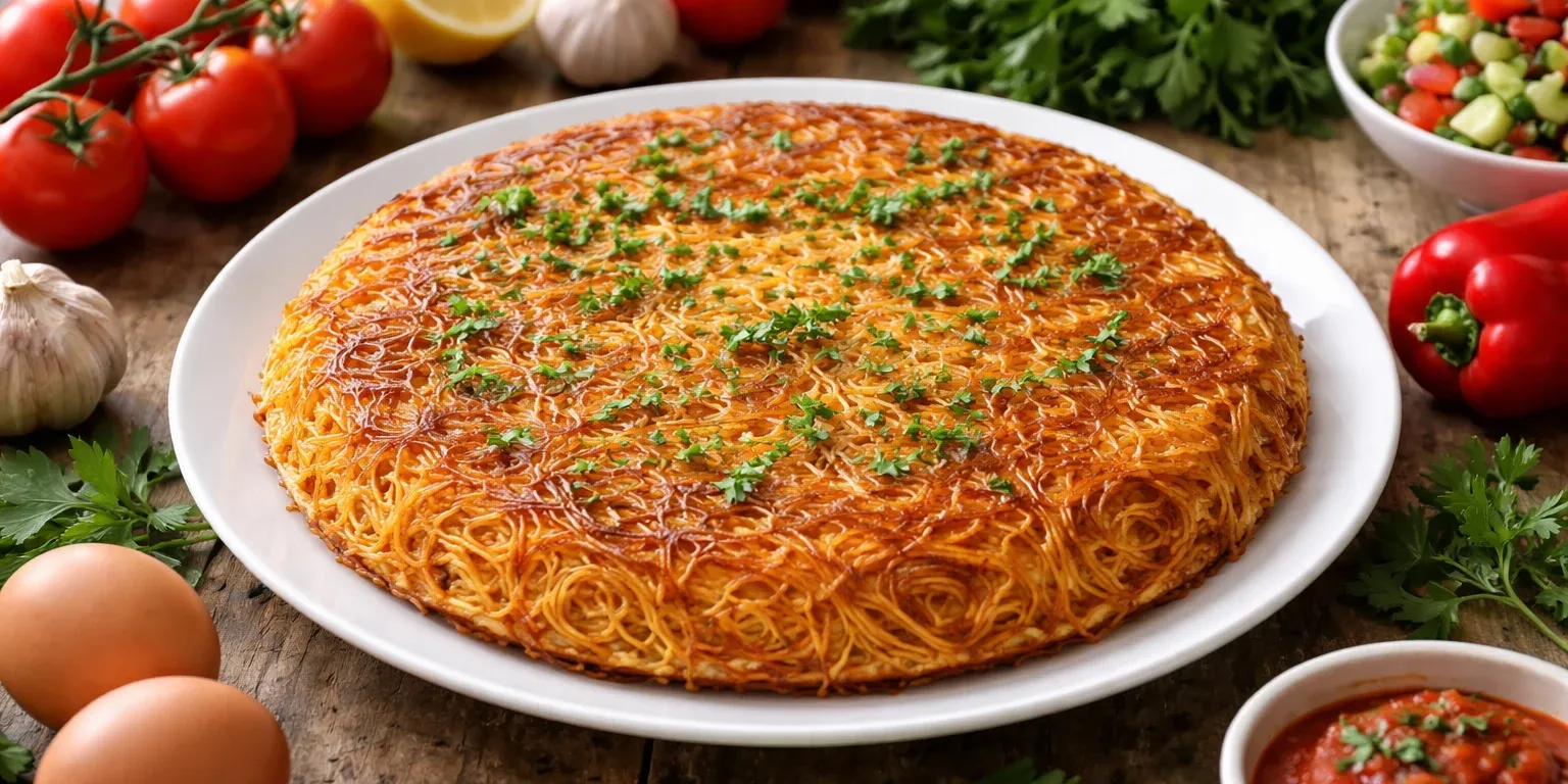 Tortilla de fideos: receta práctica para aprovechar pasta sobrante