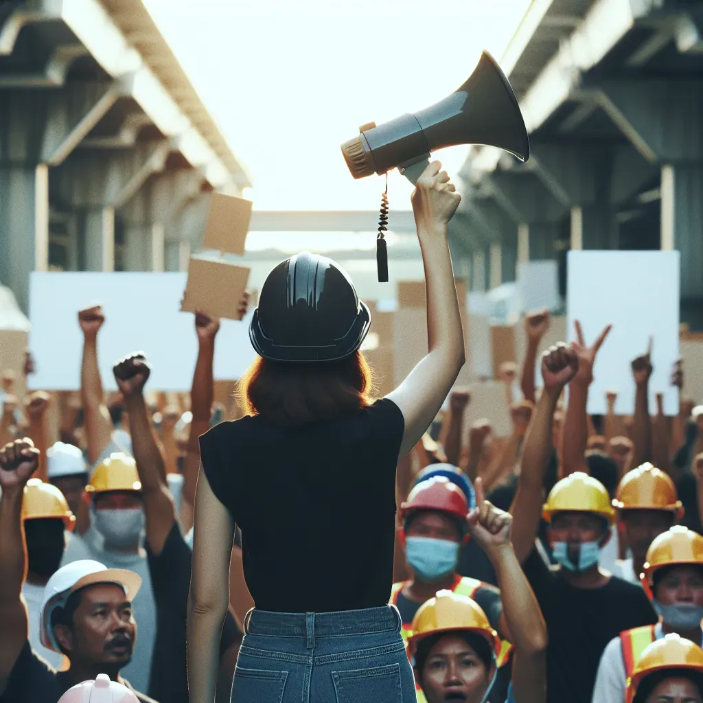 Trabajadores de apps protestan en CDMX