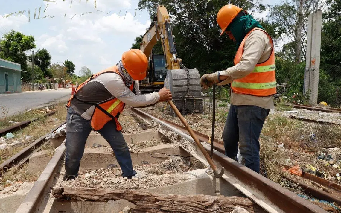 Tren Maya: Lleva cinco meses retrasada la construcción
