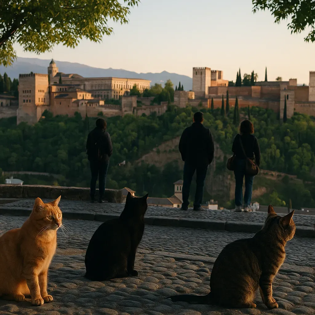 Tres encantamientos a medianoche en Granada