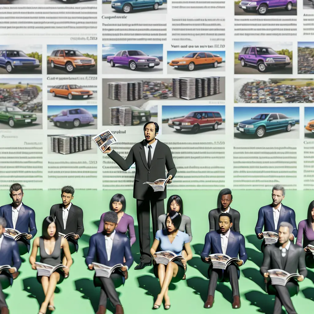 Trump aconseja a estadounidenses esperar para comprar autos.