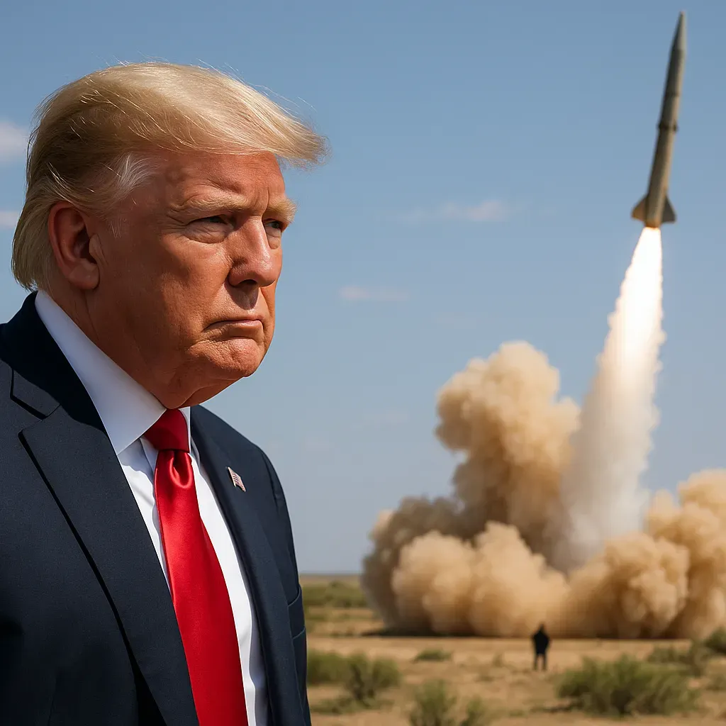 Trump advierte sobre misiles listos contra Irán.