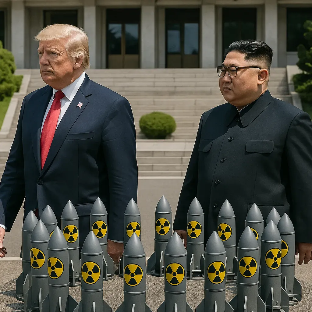 Trump afirma encuentro con Kim y 57 armas nucleares.