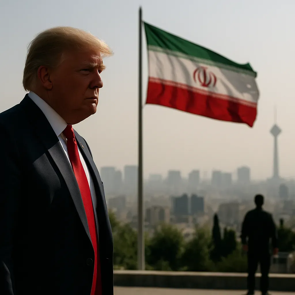 Trump afirma que Irán se desmorona