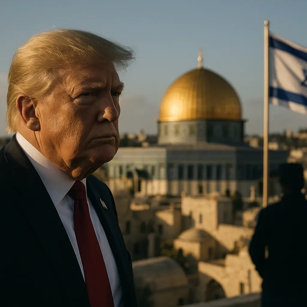 Trump afirma que Israel accedió a sus términos.