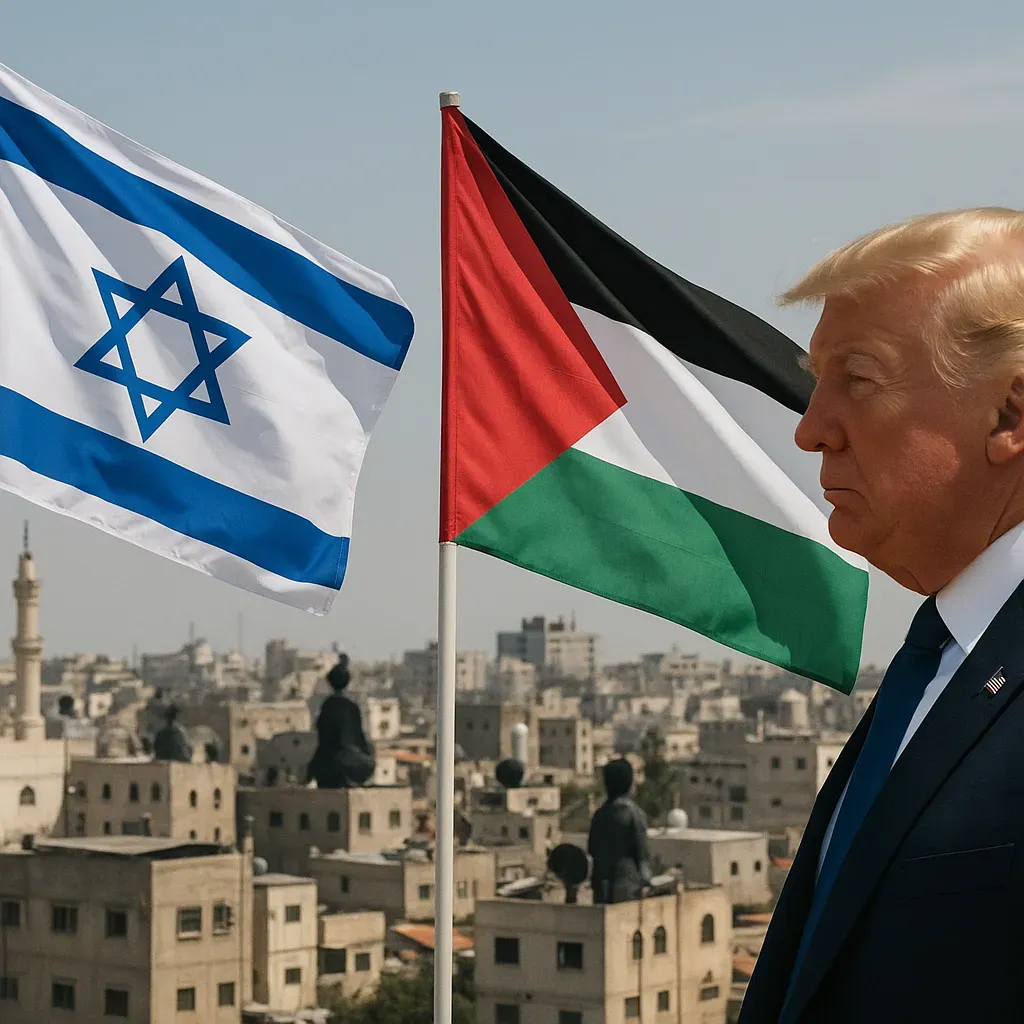 Trump asegura que el conflicto en Gaza ha cesado y hay "armonía en Oriente Próximo".