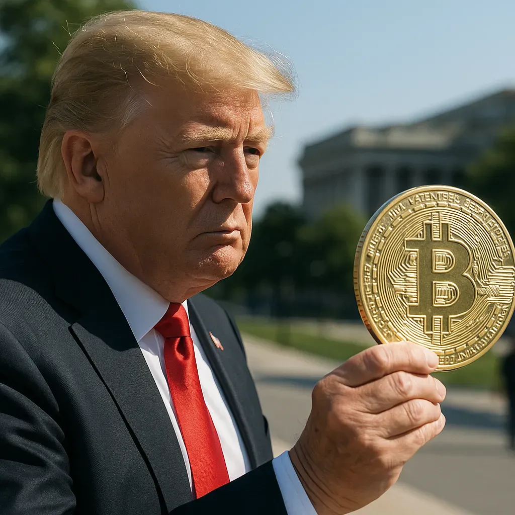Trump declara más de mil millones en criptomonedas