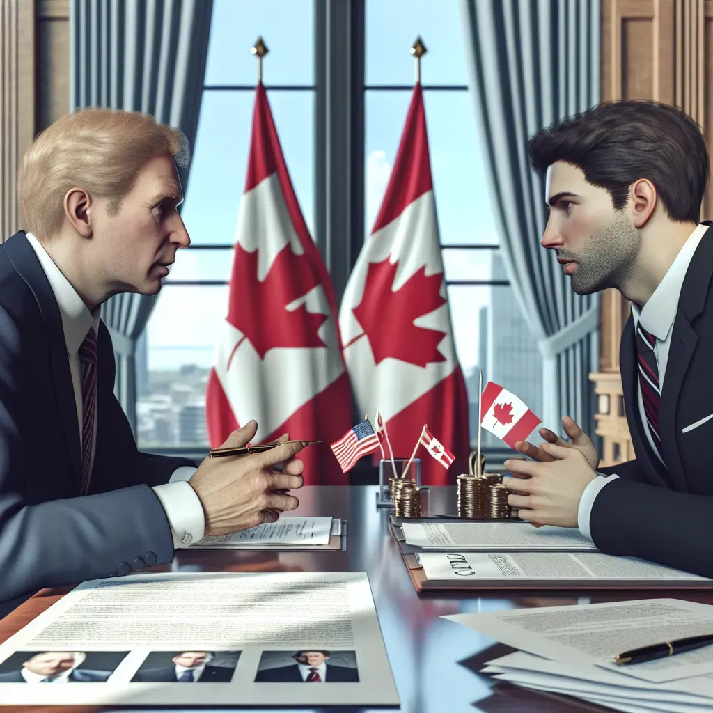 Trump impone 35% de arancel a Canadá.