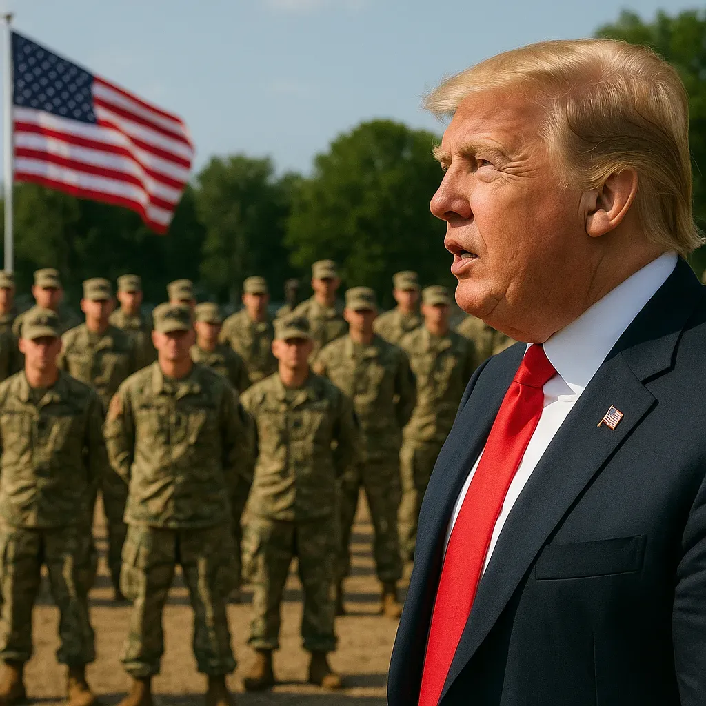 Trump impone doctrina al ejército nacional.