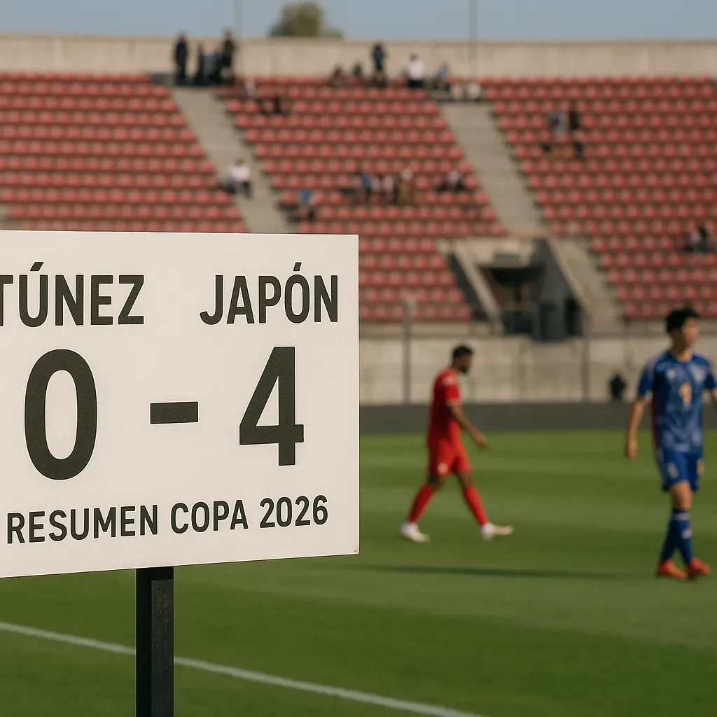 Túnez 0-4 Japón | Resumen Copa 2026