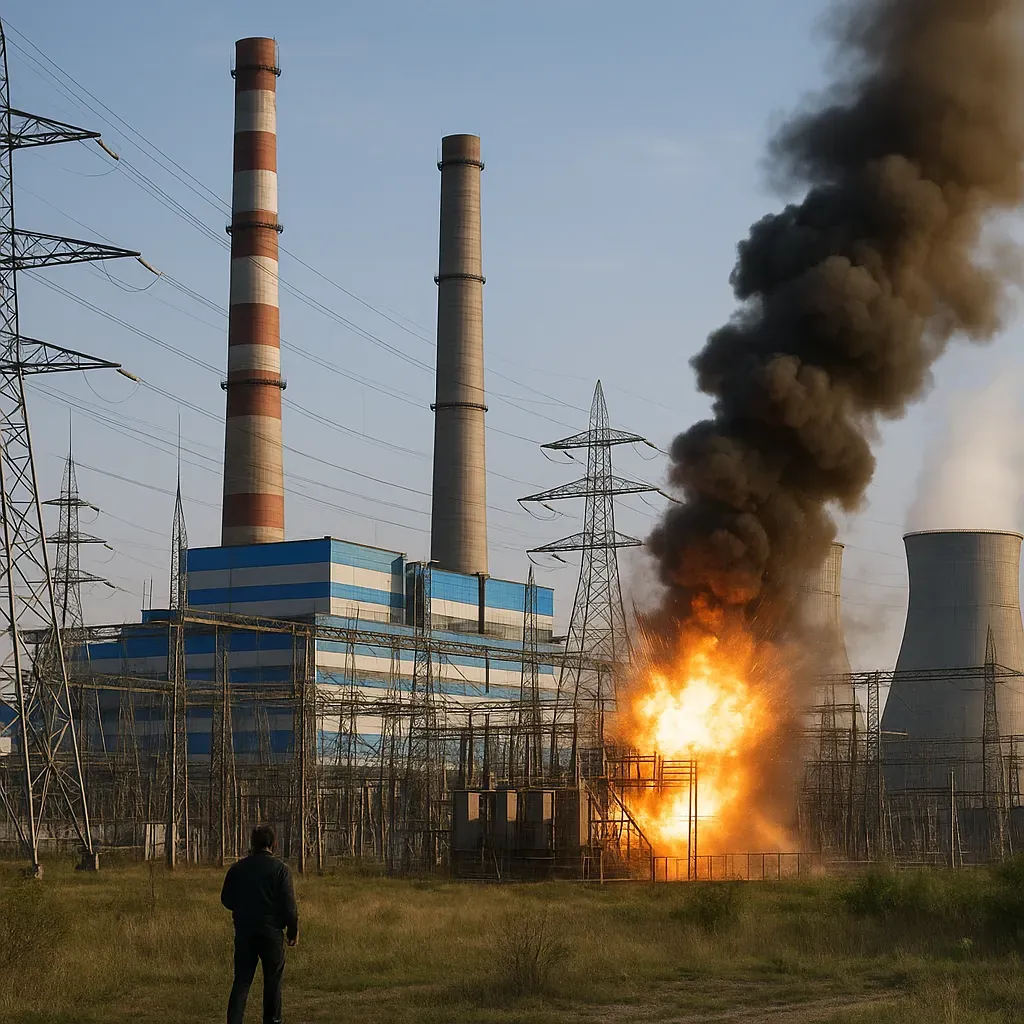 Ucrania ataca terminal energética en Rusia.