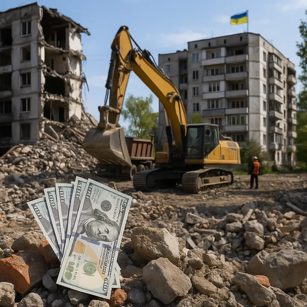 Ucrania garantiza 10.000 millones para reconstrucción.