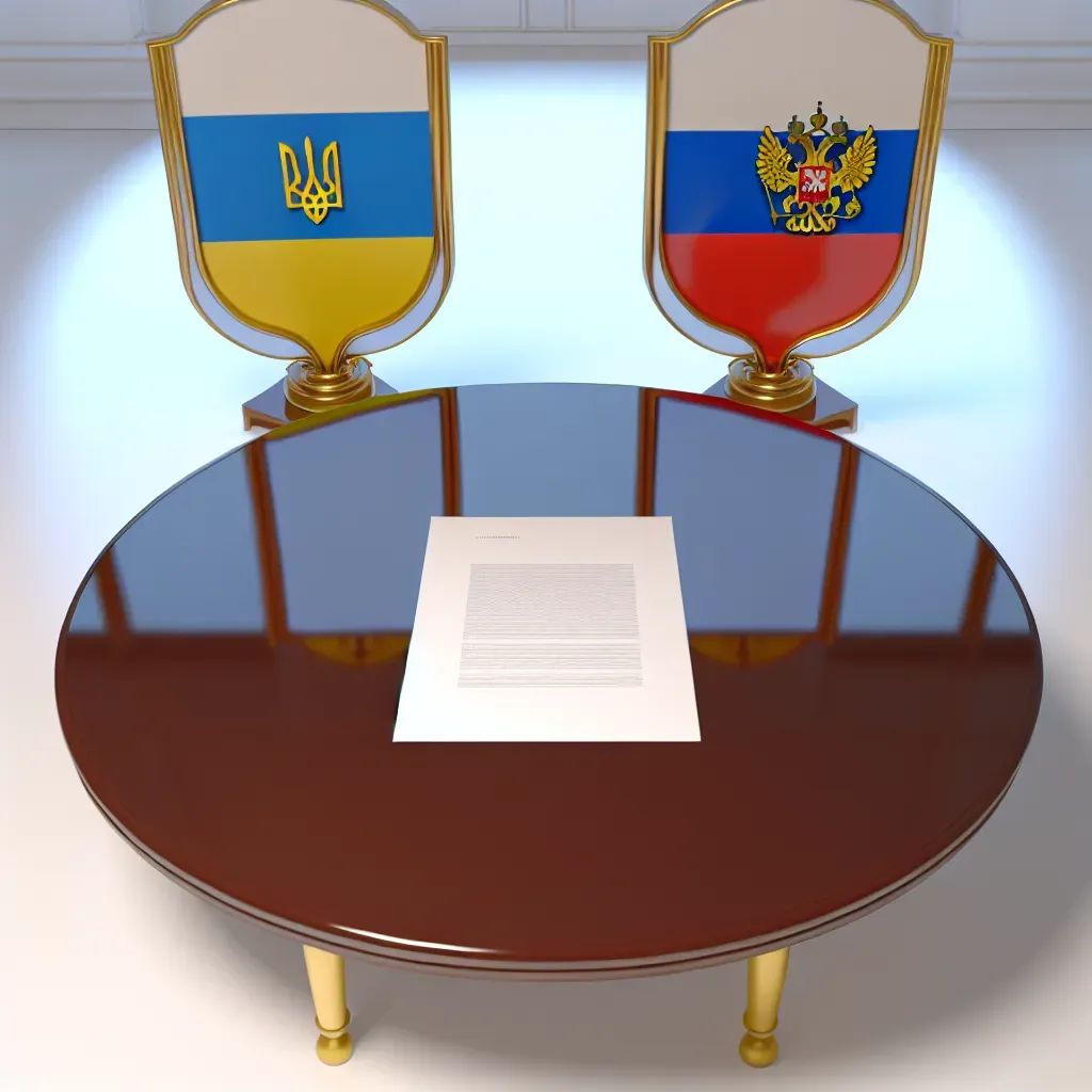 Ucrania y Rusia discuten tregua y cumbre