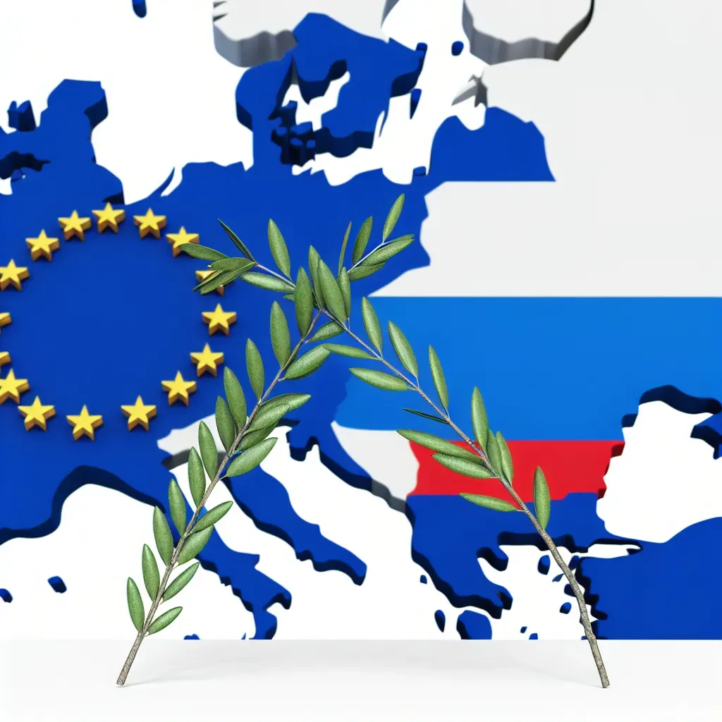 UE y Rusia buscan reducir tensiones en Ucrania.
