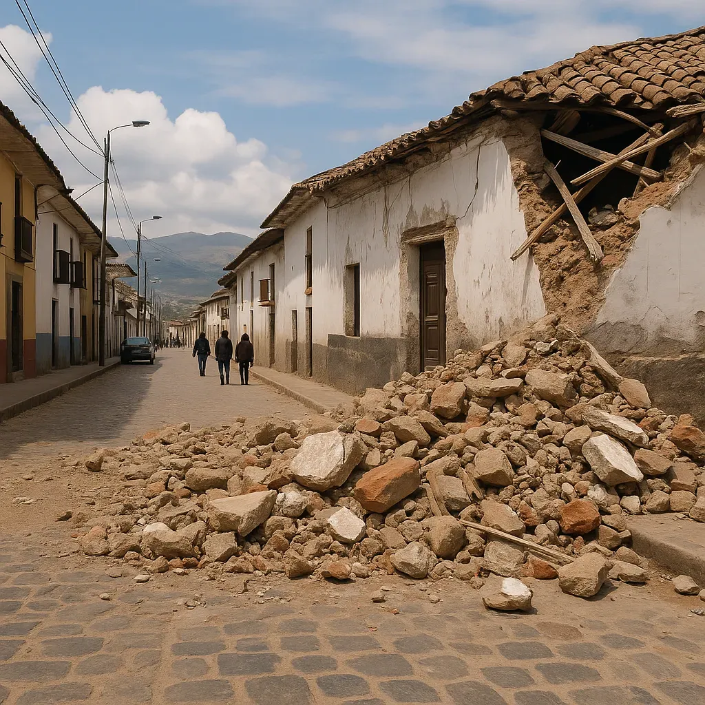 Un sismo de 7.2 agita Ayacucho.