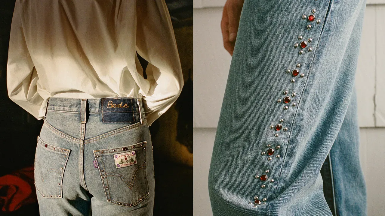 Una mirada exclusiva a la colaboración Levi's de Bode.