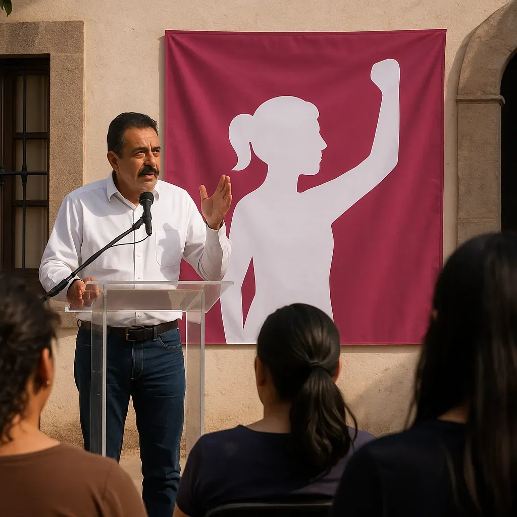 #Uruapan Carlos Manzo Declara "Es Hora de Mujeres" en Acuerdo con Gobierno Bedollista