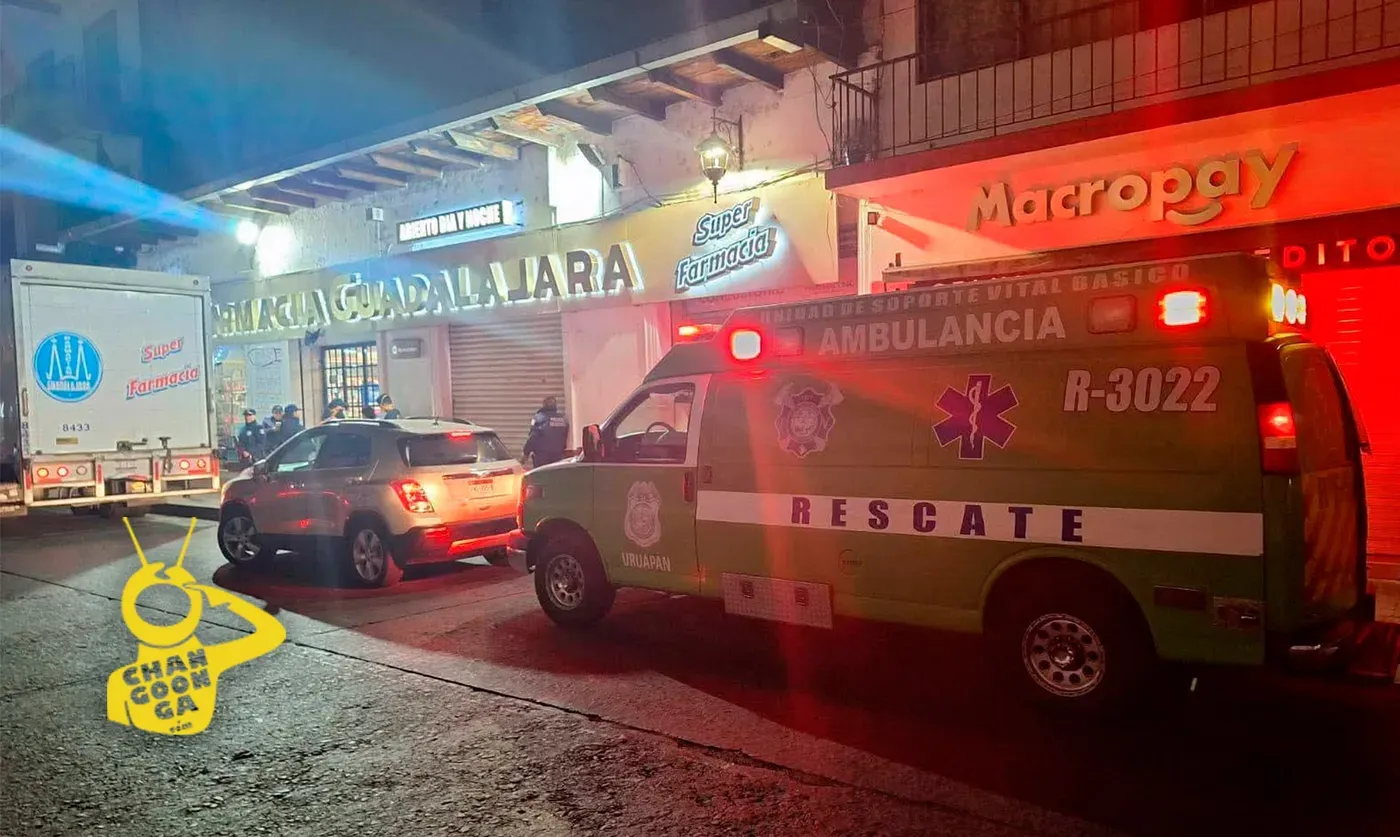 #Uruapan Sufre Robo Violento en Farmacia