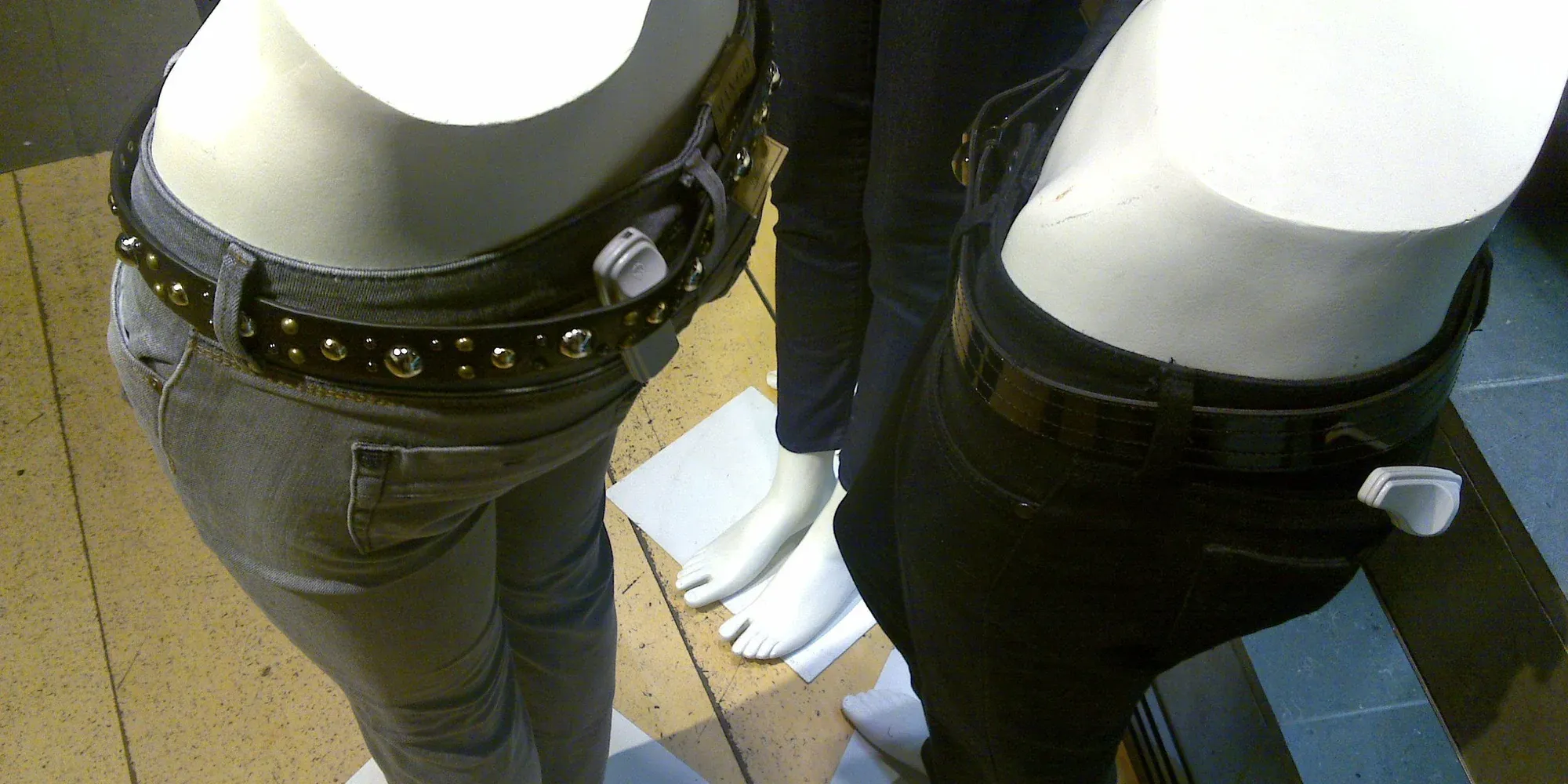 straight jeans