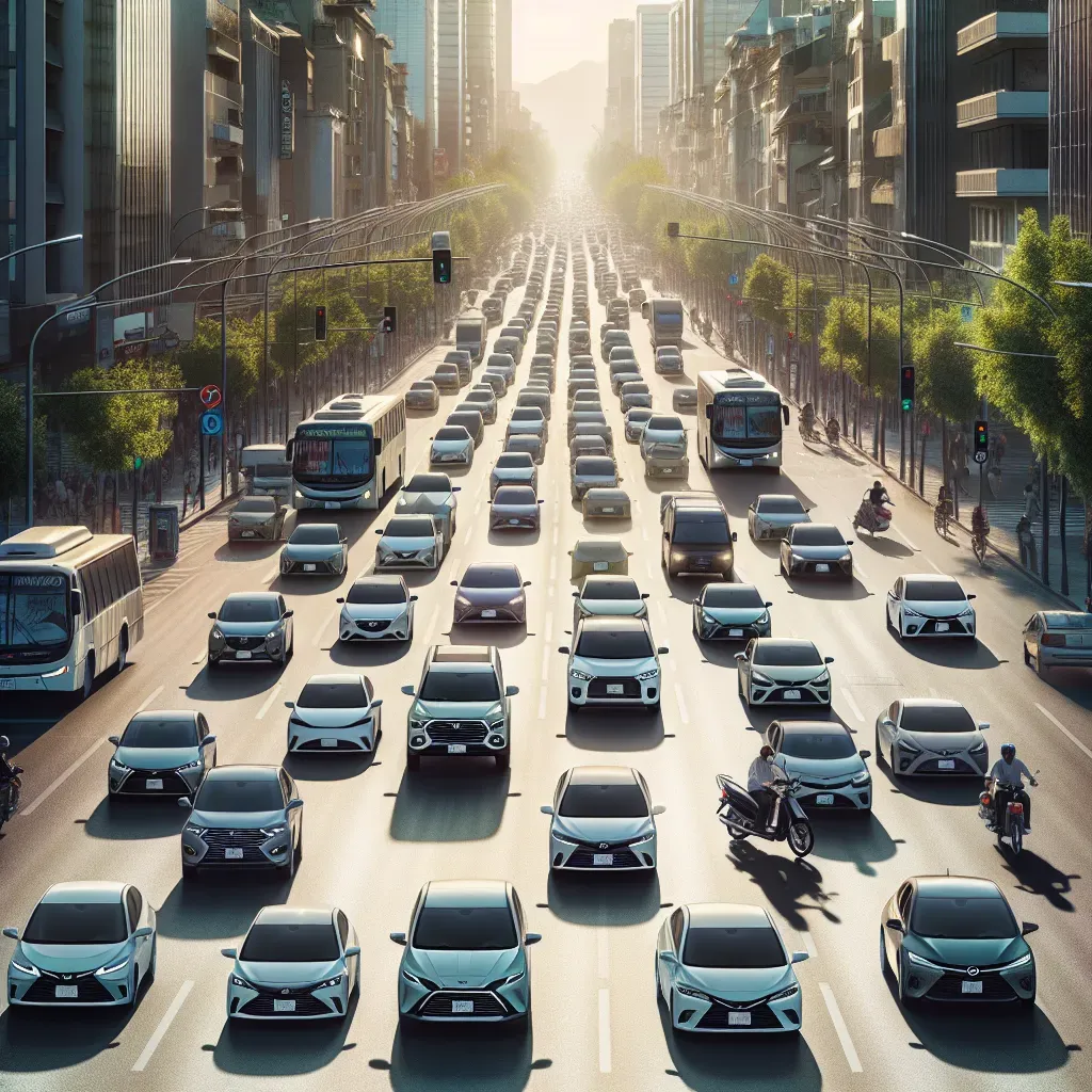 Vehículos asiáticos consolidan dominio en Chile 2025