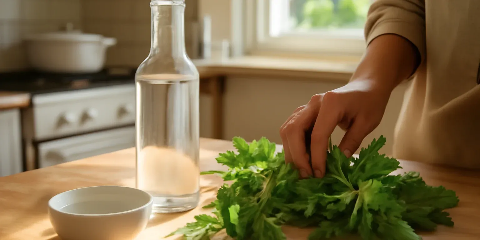 Vinagre y menta, repelente natural para alejar arañas