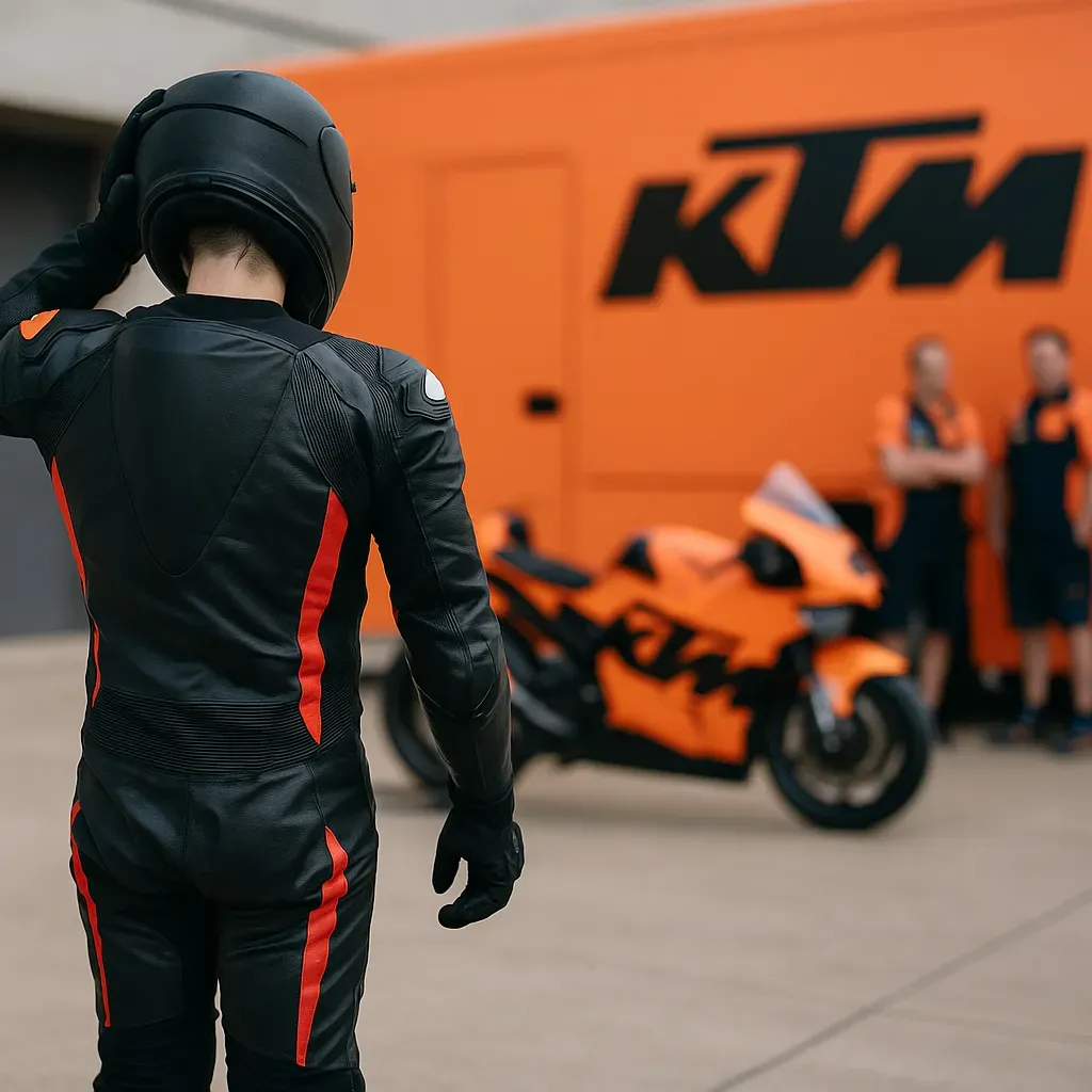 Viñales en líos con KTM tras contrato.