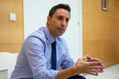 Javier Luengo, viceconsejero de Políticas Sociales durante la crisis del coronavirus en las residencias, en una foto de archivo.