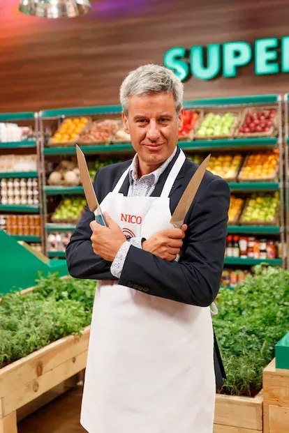 Grabación de las cabeceras del programa Master Chef Celebrity VII edición.