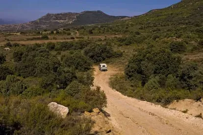 Una imagen de la sierra de Toloña en 2008.