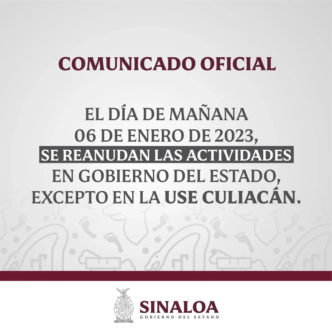 Gobierno Estatal reinicia actividades