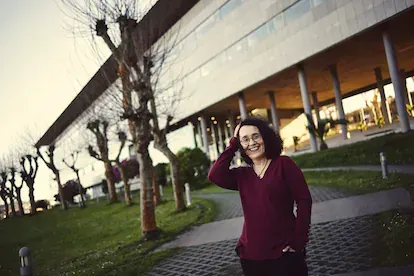 Febrero de 2022. La psiquiatra Anabel González fotografiada en el Hospital de Oza, en A Coruña.