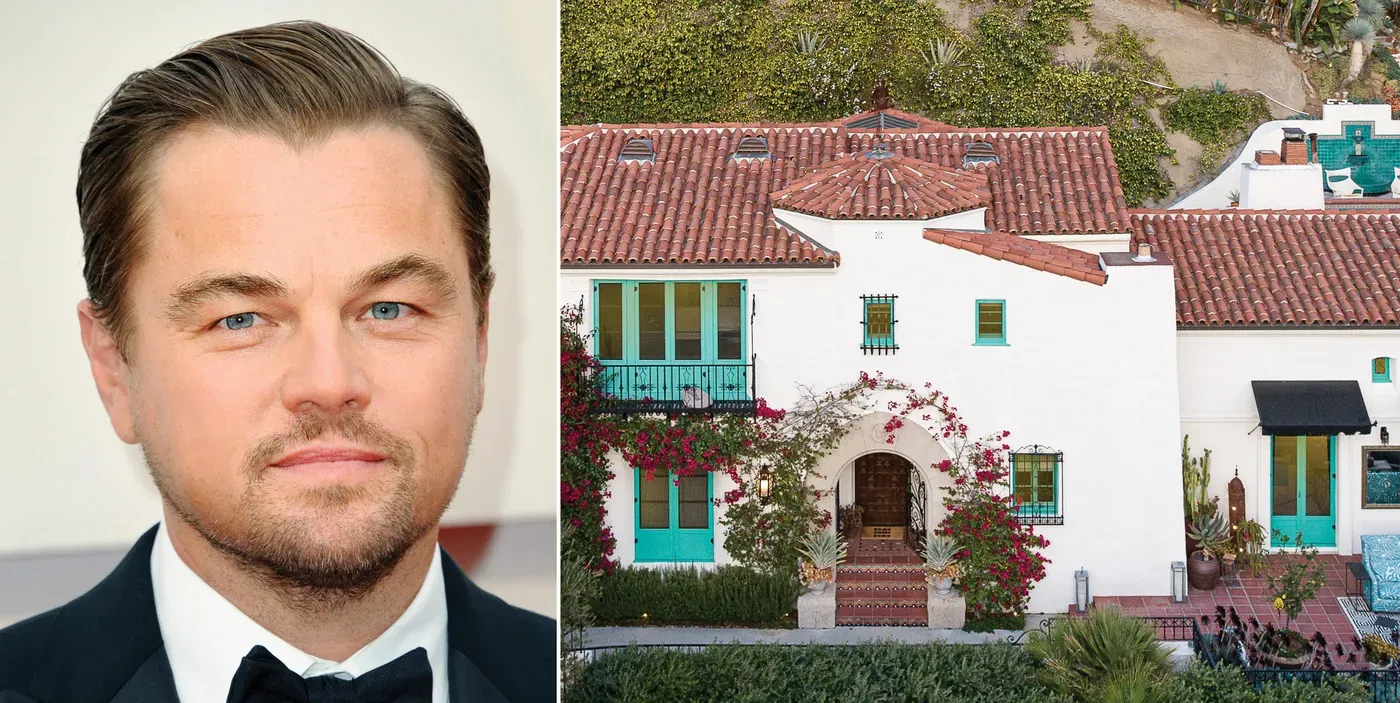 La casa de Leonardo DiCaprio en Los Ángeles de estilo colonial